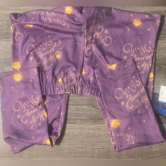 🔴3/$12 Girls Wish purple leggings! NWT size XL (14/16) - Picture 1 of 4
